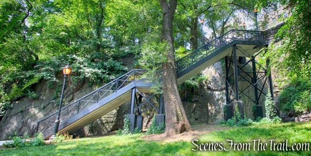 John T. Brush Stairway - High Bridge Park