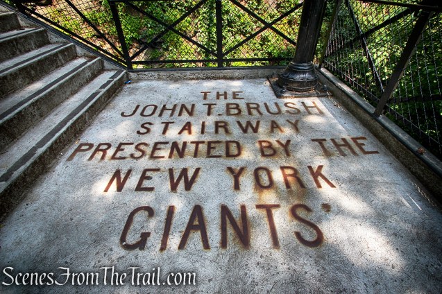 John T. Brush Stairway - High Bridge Park