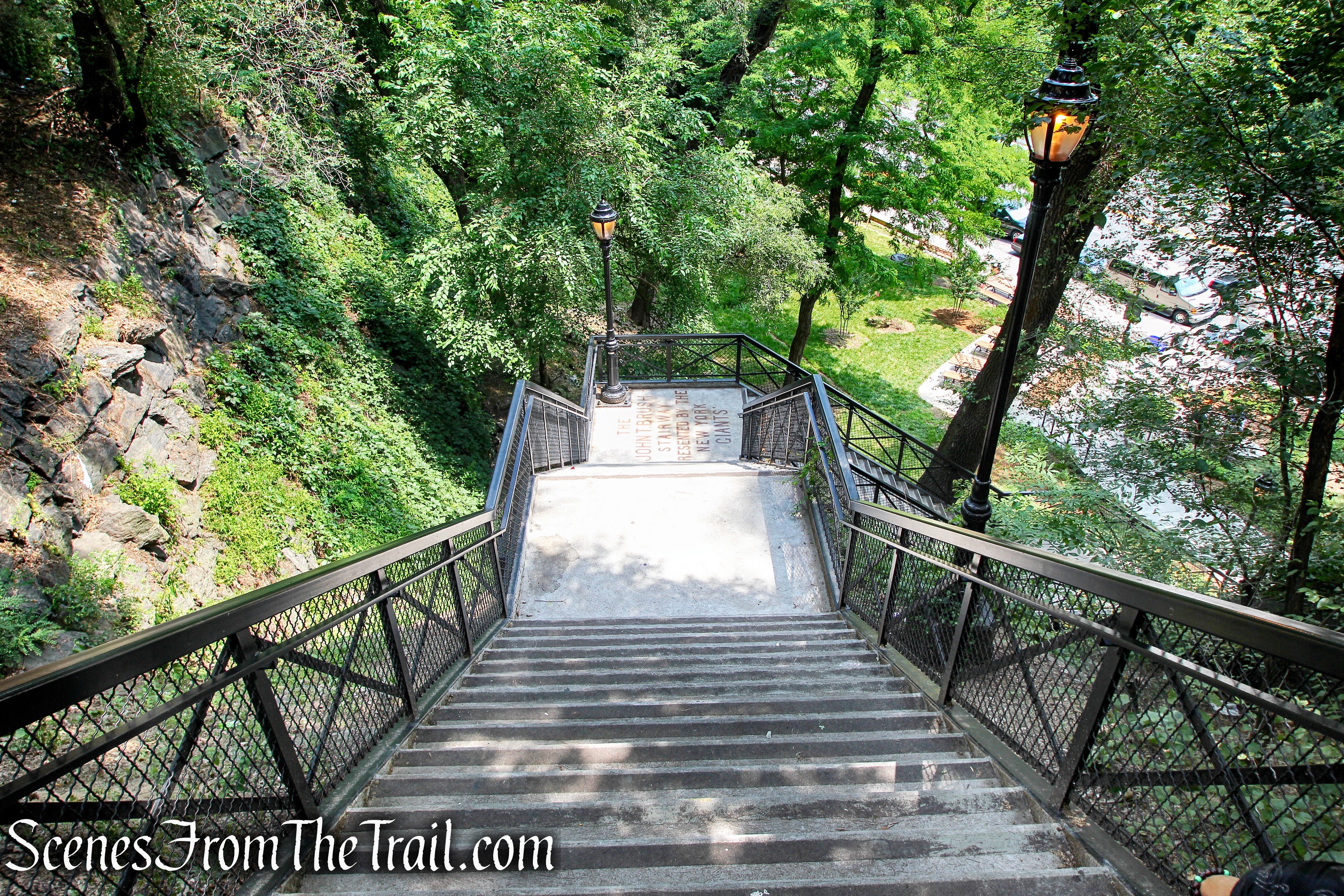 John T. Brush Stairway - High Bridge Park