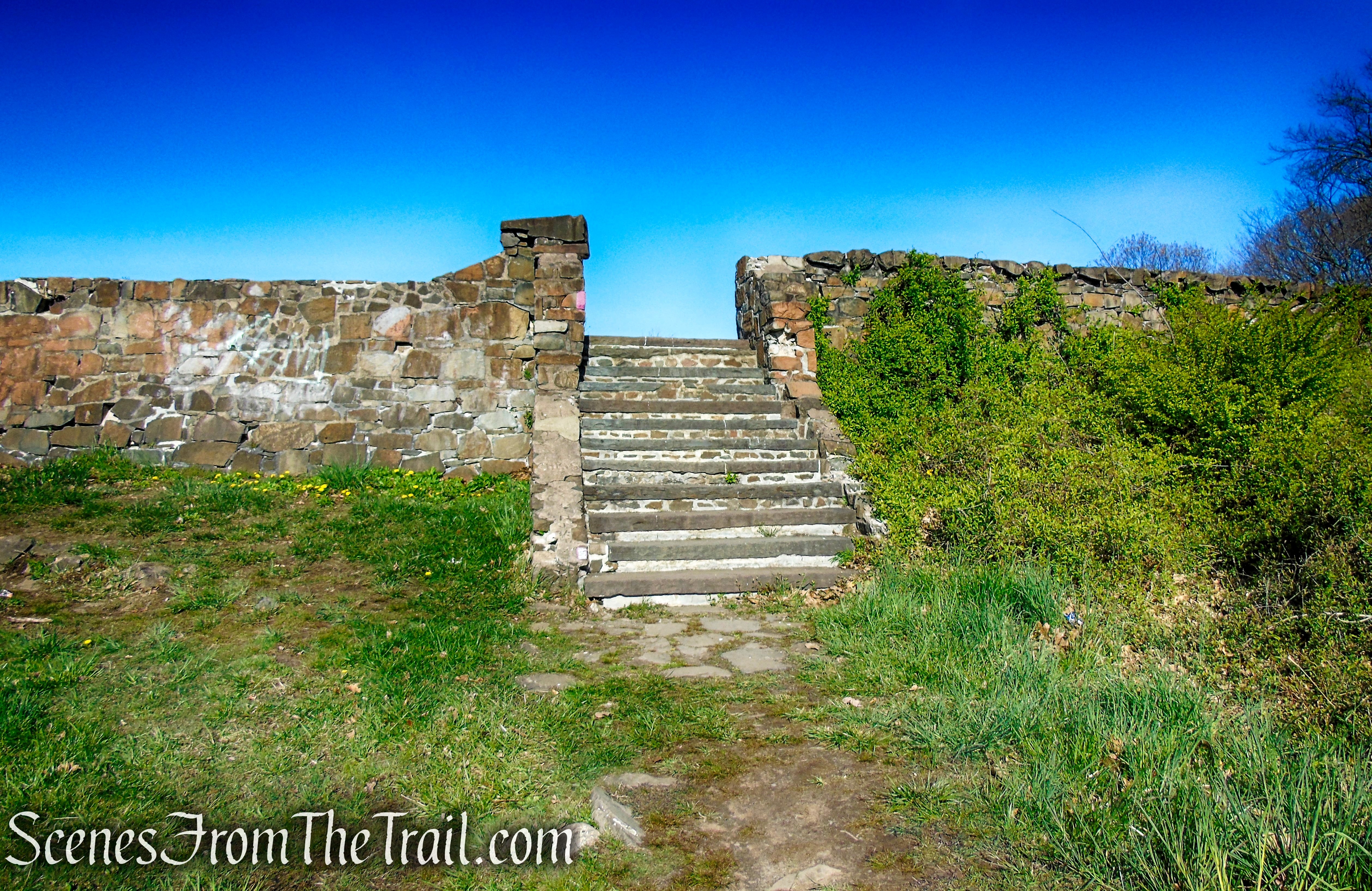 terminus of Red Trail