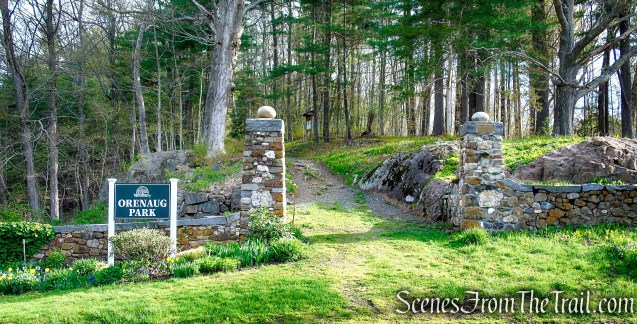 Park Road entrance - Orenaug Park