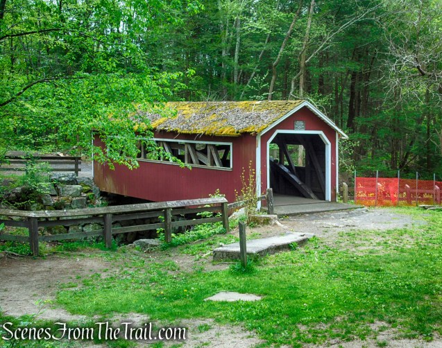 Burr Arch Covered Bridge - Southford Falls State Park