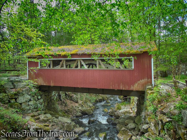 Burr Arch Covered Bridge - Southford Falls State Park