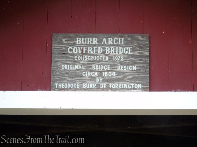 Burr Arch Covered Bridge - Southford Falls State Park