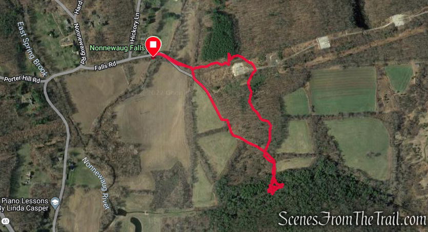 Nonnewaug Falls Loop