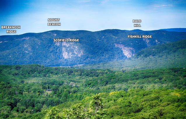 southwest-facing viewpoint - Round Hill