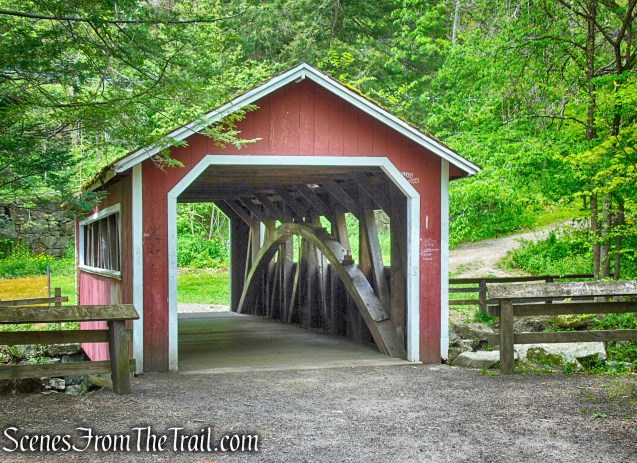 Burr Arch Covered Bridge - Southford Falls State Park