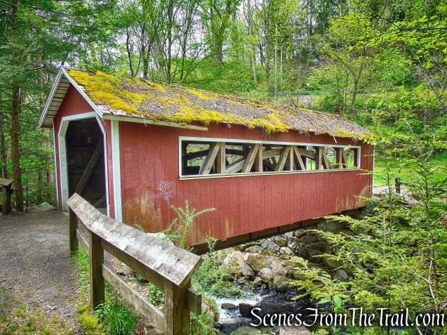 Burr Arch Covered Bridge - Southford Falls State Park