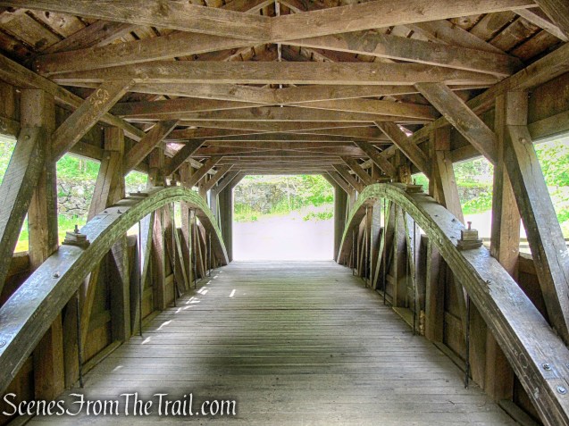 Burr Arch Covered Bridge - Southford Falls State Park