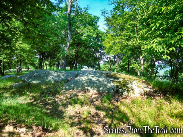 unmarked trail - Stahahe High Peak