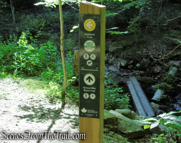 cross the stream on two steel I-beams