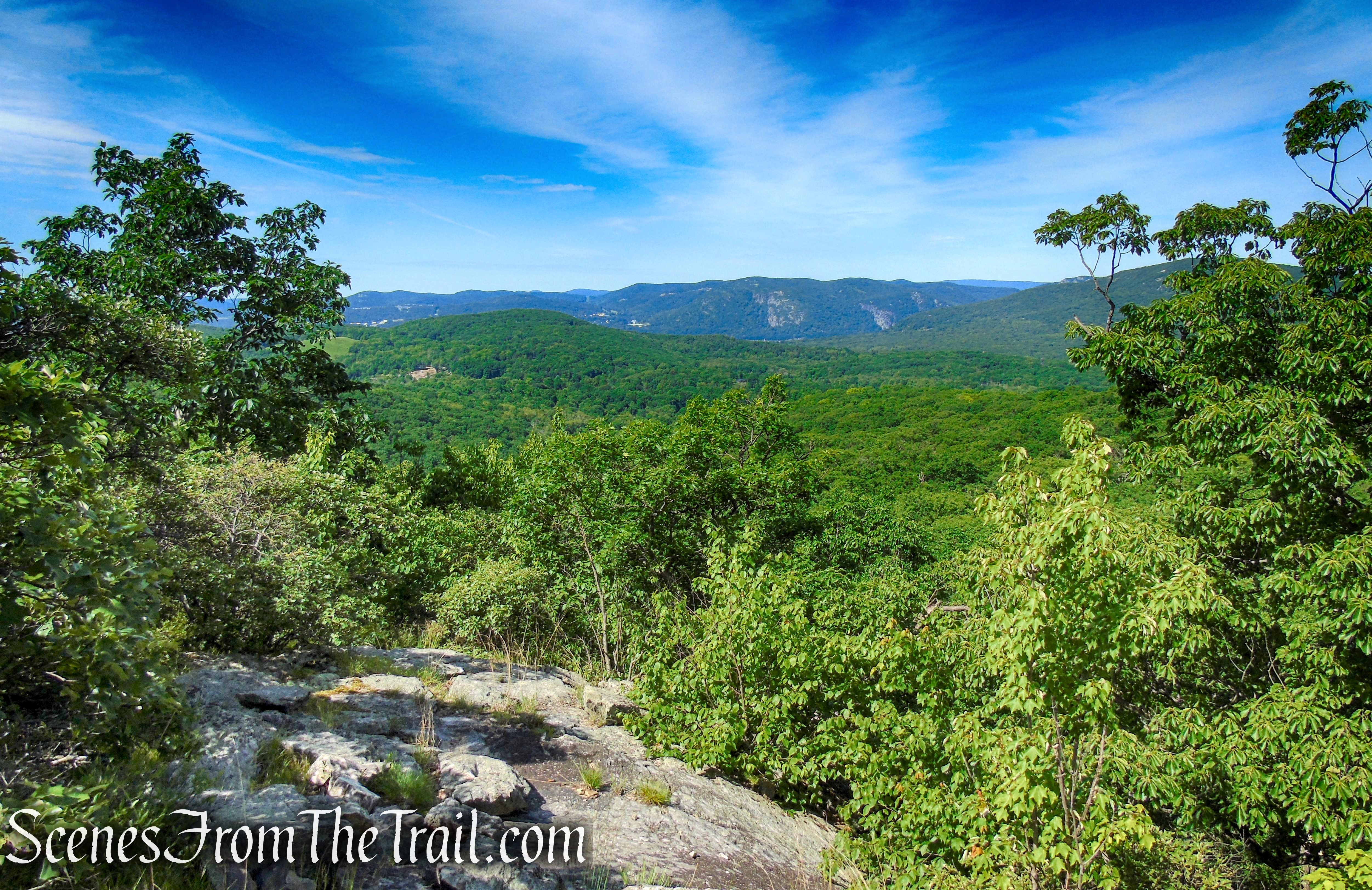 southwest-facing viewpoint - Round Hill