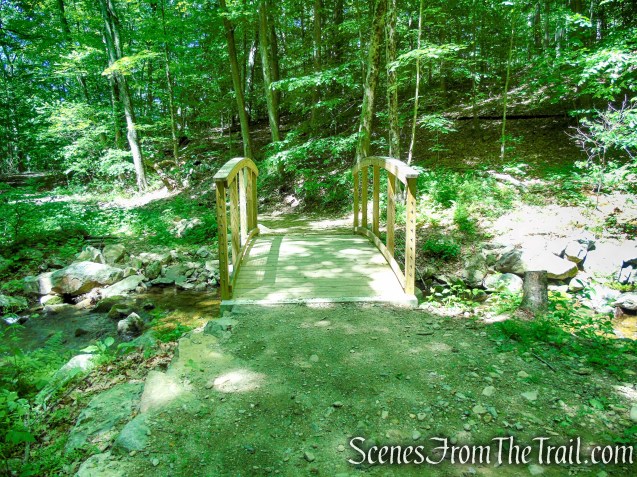 School Mountain Road Trail Bridge - Fahnestock State Park