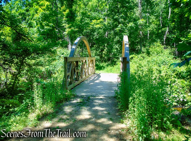School Mountain Road Trail Bridge - Fahnestock State Park