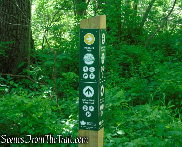 turn right on Hubbard Loop Trail