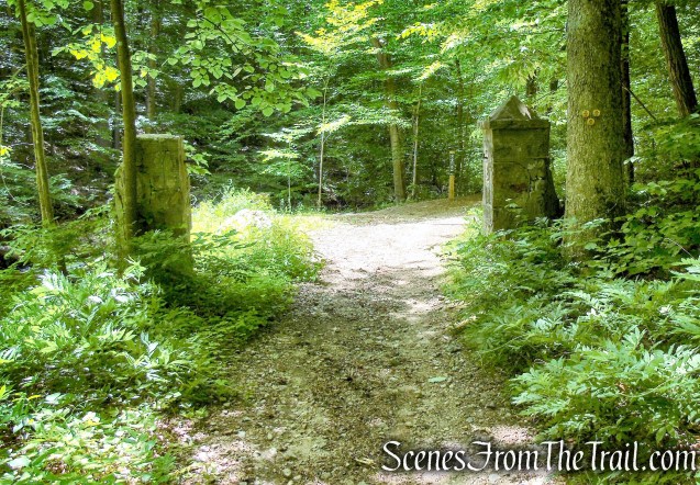 terminus of Hubbard Loop Trail