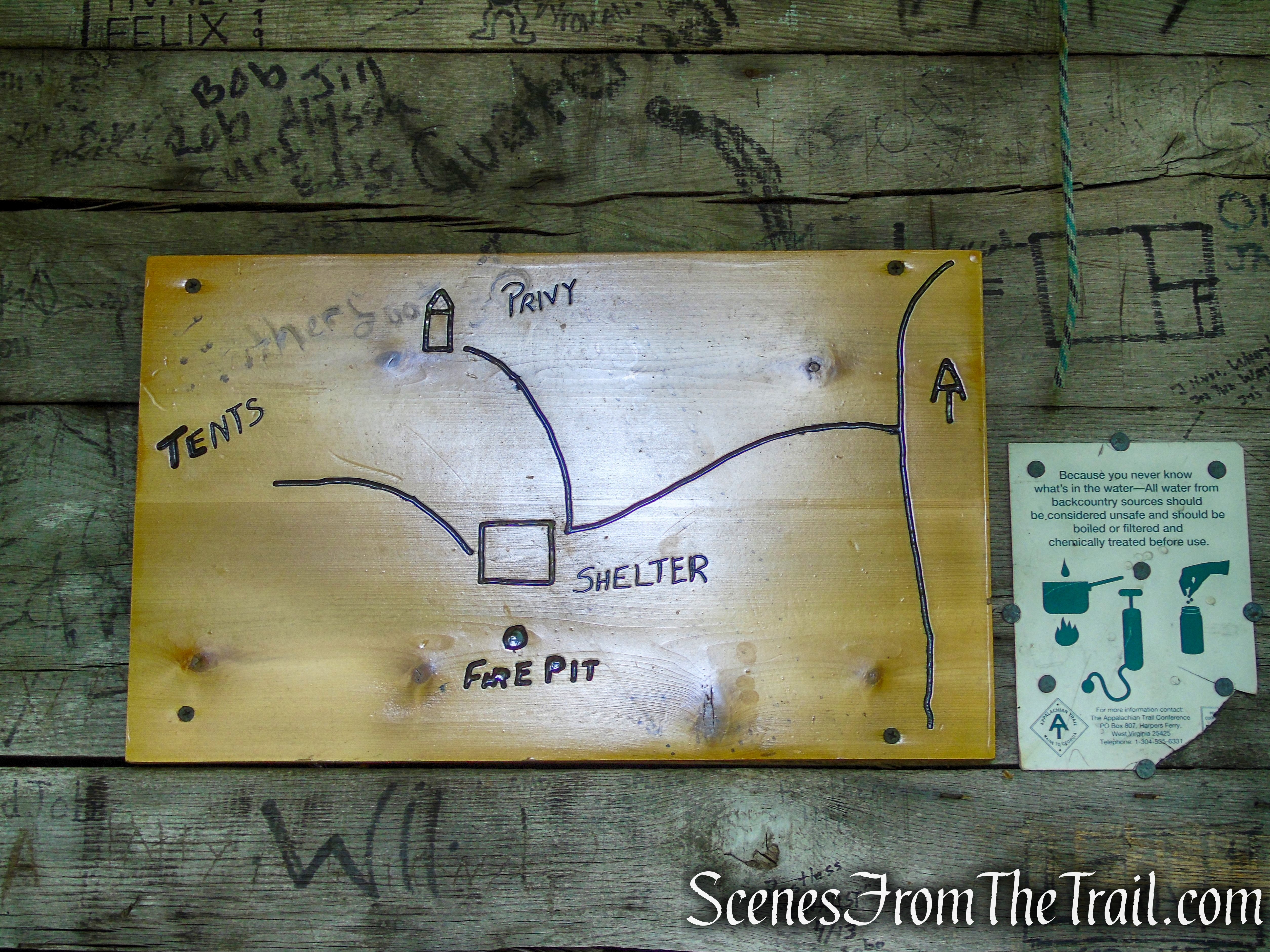 Telephone Pioneers Shelter - Appalachian Trail