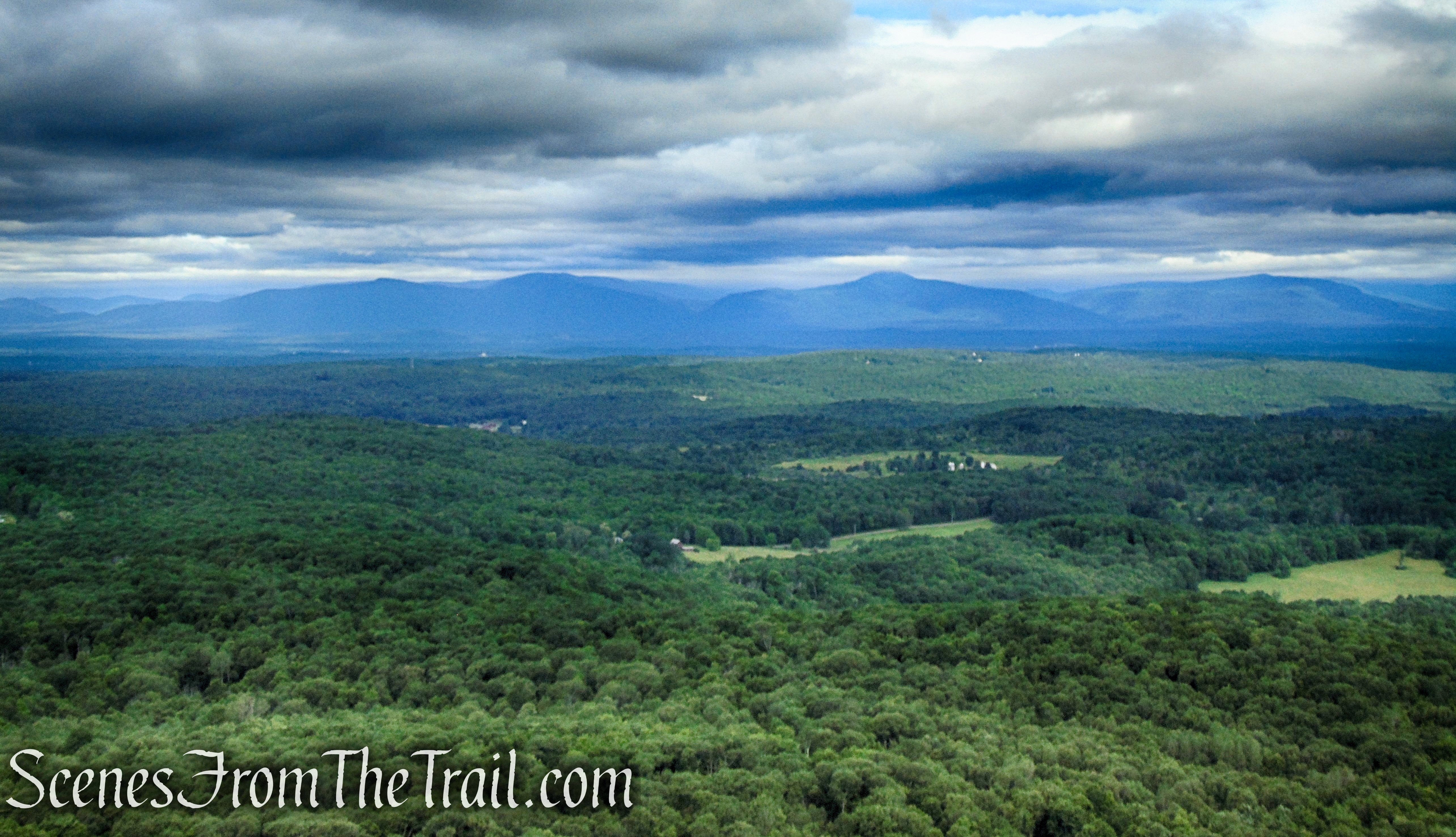view west - Stissing Mountain Fire Tower