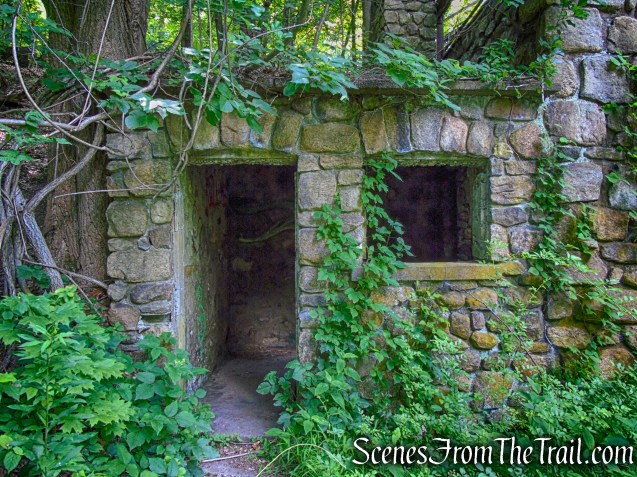 greenhouse ruins - Cornish Estate
