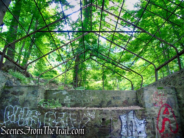 greenhouse ruins - Cornish Estate
