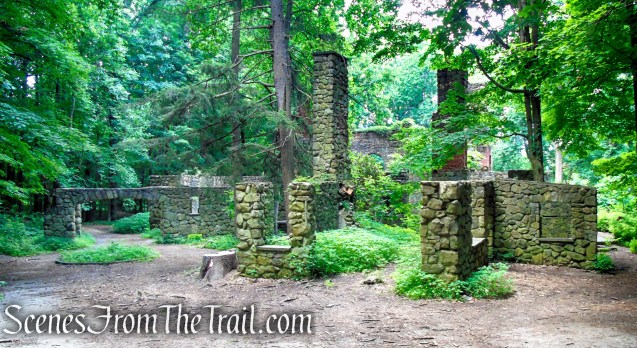 mansion ruins - Cornish Estate