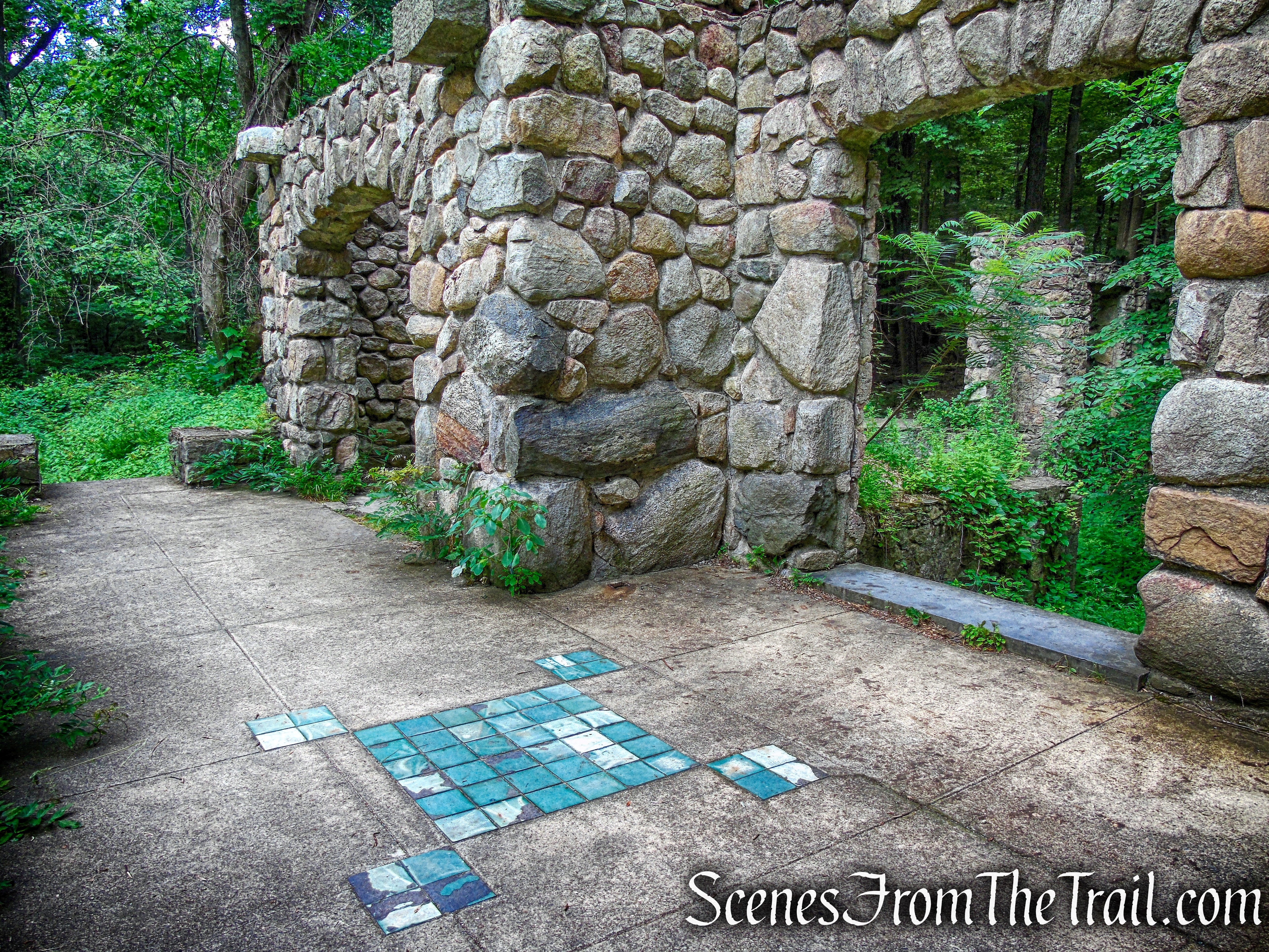 mansion ruins - Cornish Estate