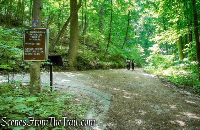 bear right on the Cornish Trail