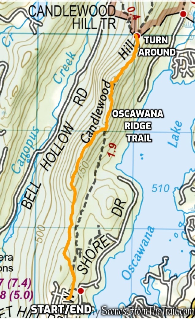 Oscawana Ridge Trail - Fahnestock State Park