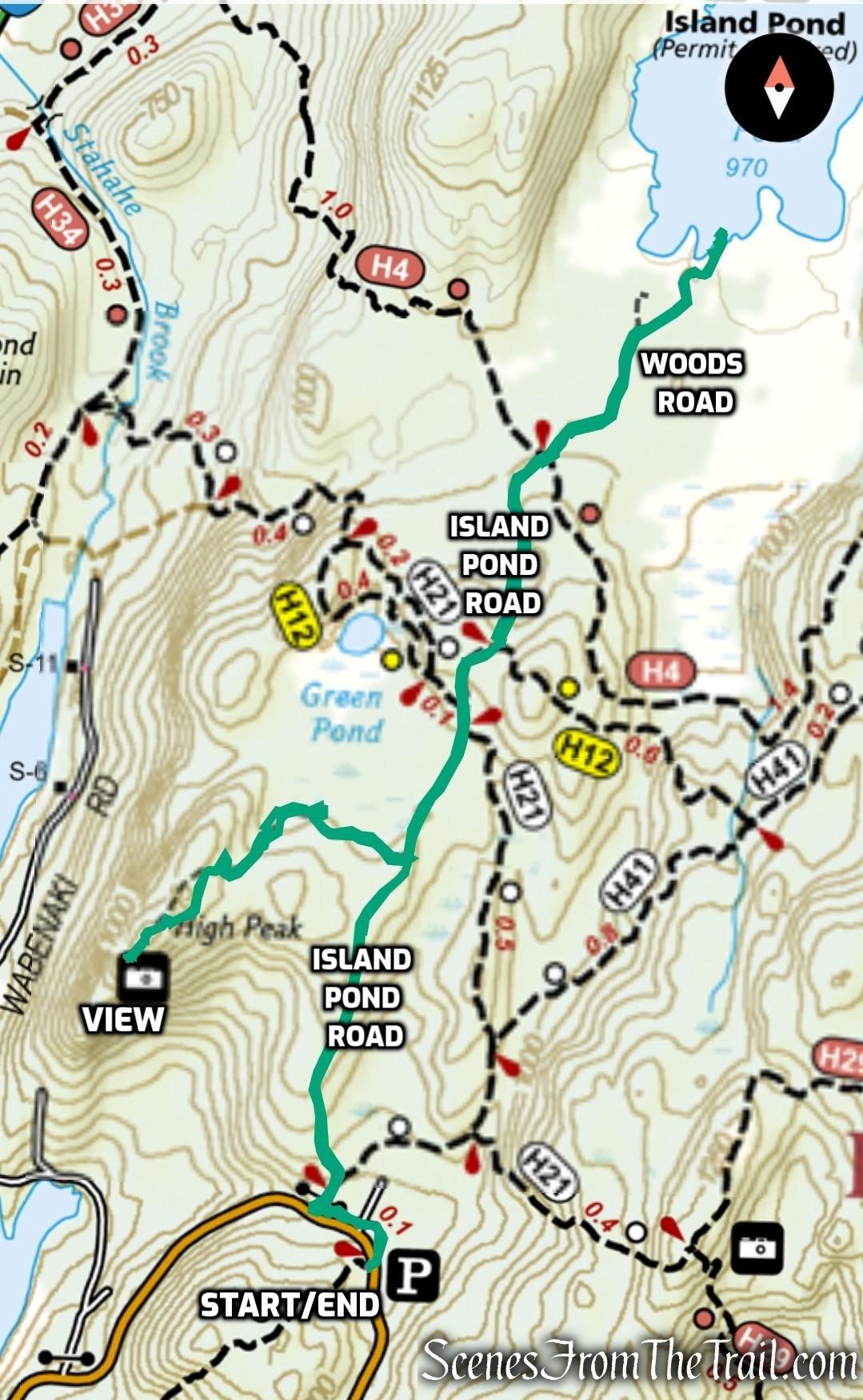 Stahahe High Peak & Island Pond – Harriman State Park