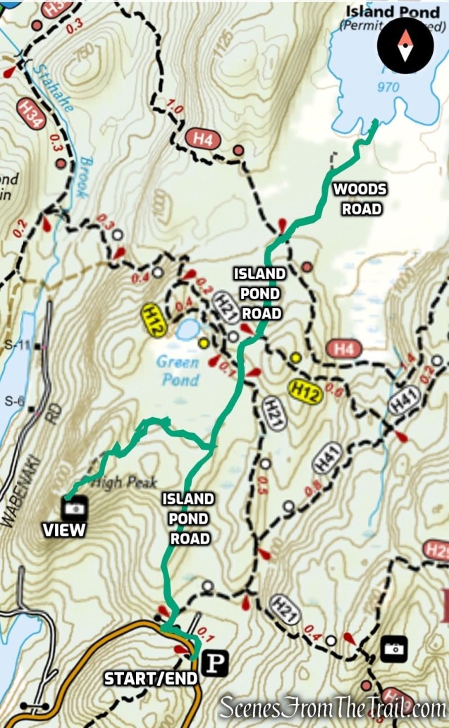 Stahahe High Peak & Island Pond – Harriman State Park