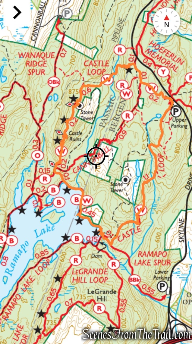 Castle Loop Trail – Ramapo Mountain State Forest
