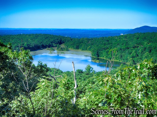 view from rock ledge - Ramapo Mountain State Forest