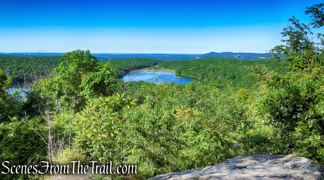 view from 2nd rock ledge - Ramapo Mountain State Forest