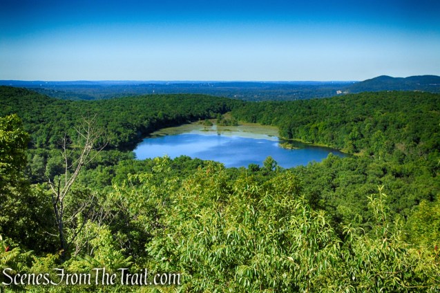 view from 2nd rock ledge - Ramapo Mountain State Forest