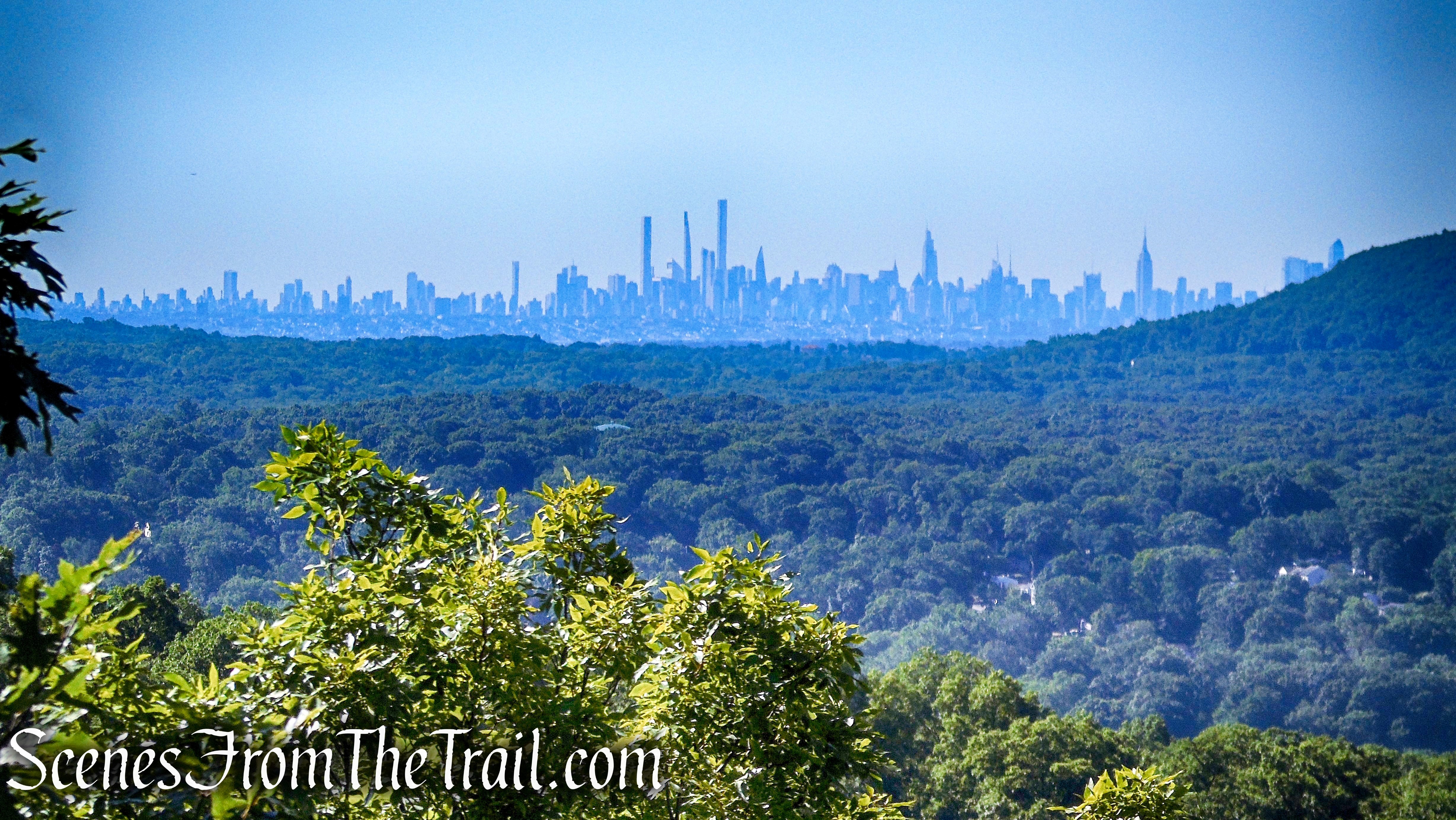 view from 2nd rock ledge - Ramapo Mountain State Forest