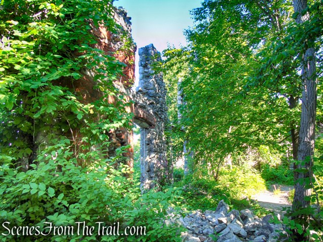 Van Slyke Castle ruins - Ramapo Mountain State Forest