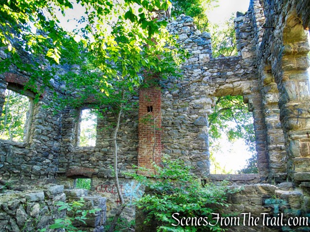 Van Slyke Castle ruins - Ramapo Mountain State Forest