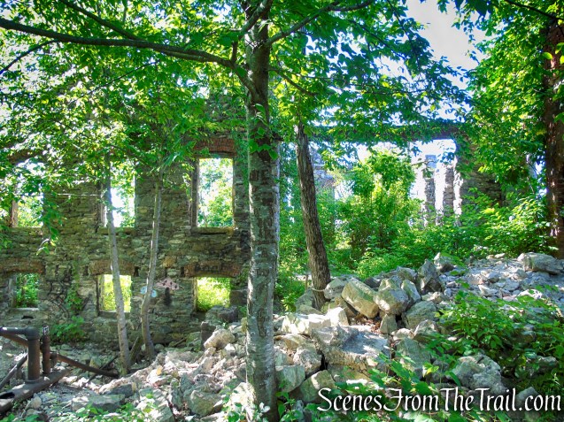 Van Slyke Castle ruins - Ramapo Mountain State Forest