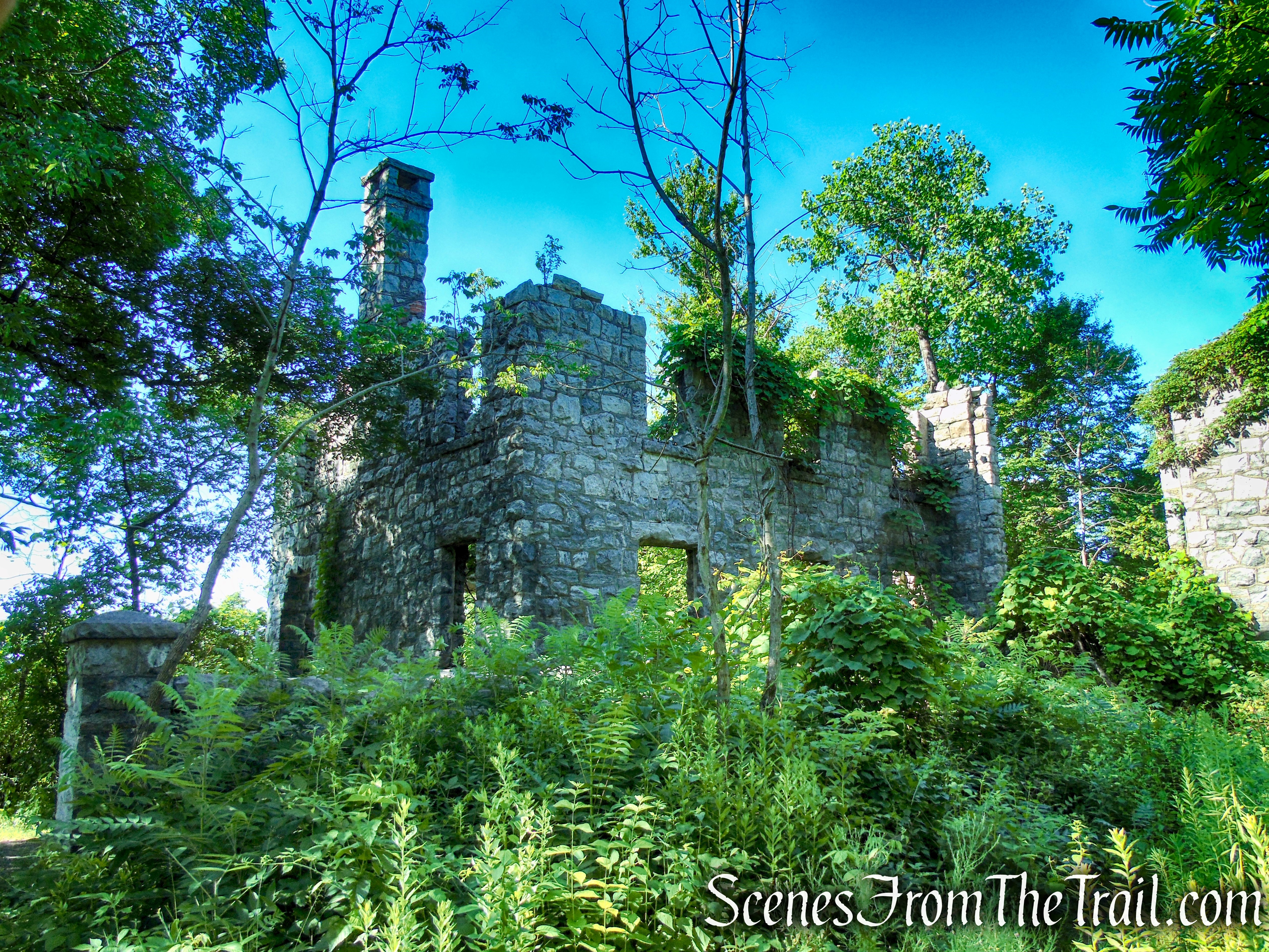 Van Slyke Castle ruins - Ramapo Mountain State Forest
