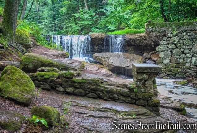 Crum Creek cascade - Kennedy Dells County Park