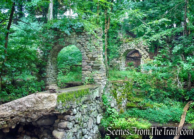 stone bridge ruins - Kennedy Dells County Park