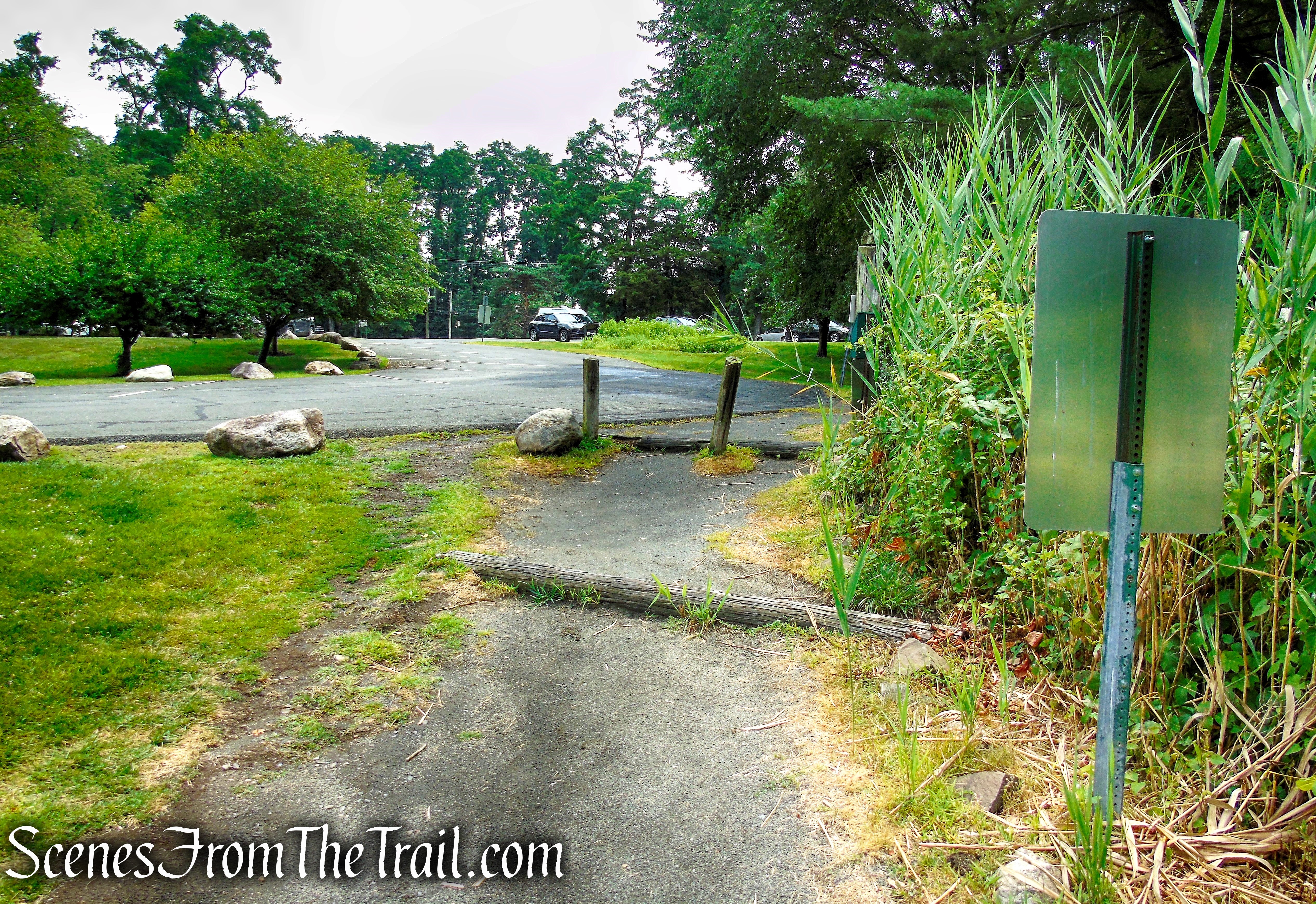 terminus of Fitness Trail - Kennedy Dells County Park