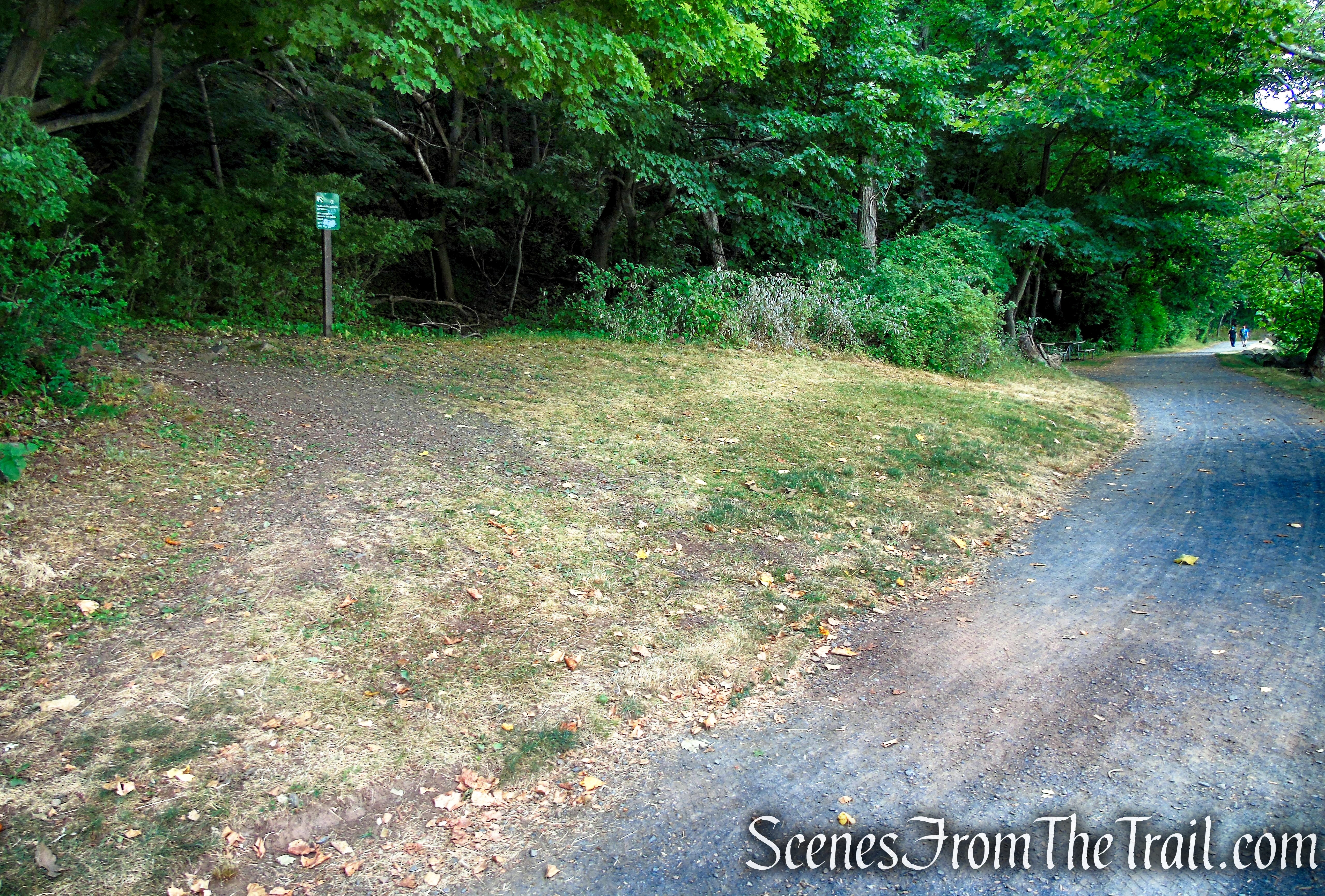 turn left on Upper Nyack Trail