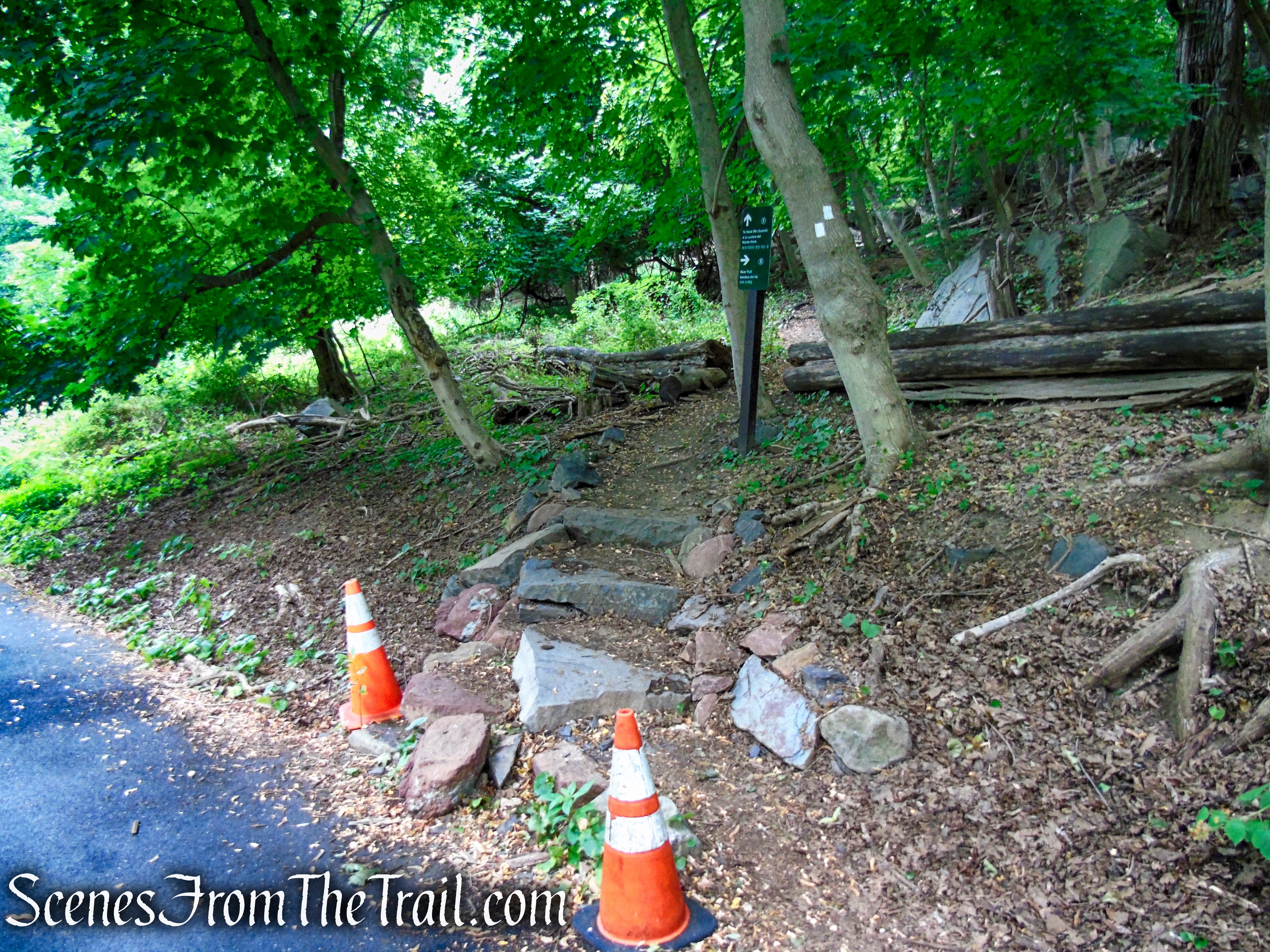 Upper Nyack Trail - Nyack Beach State Park