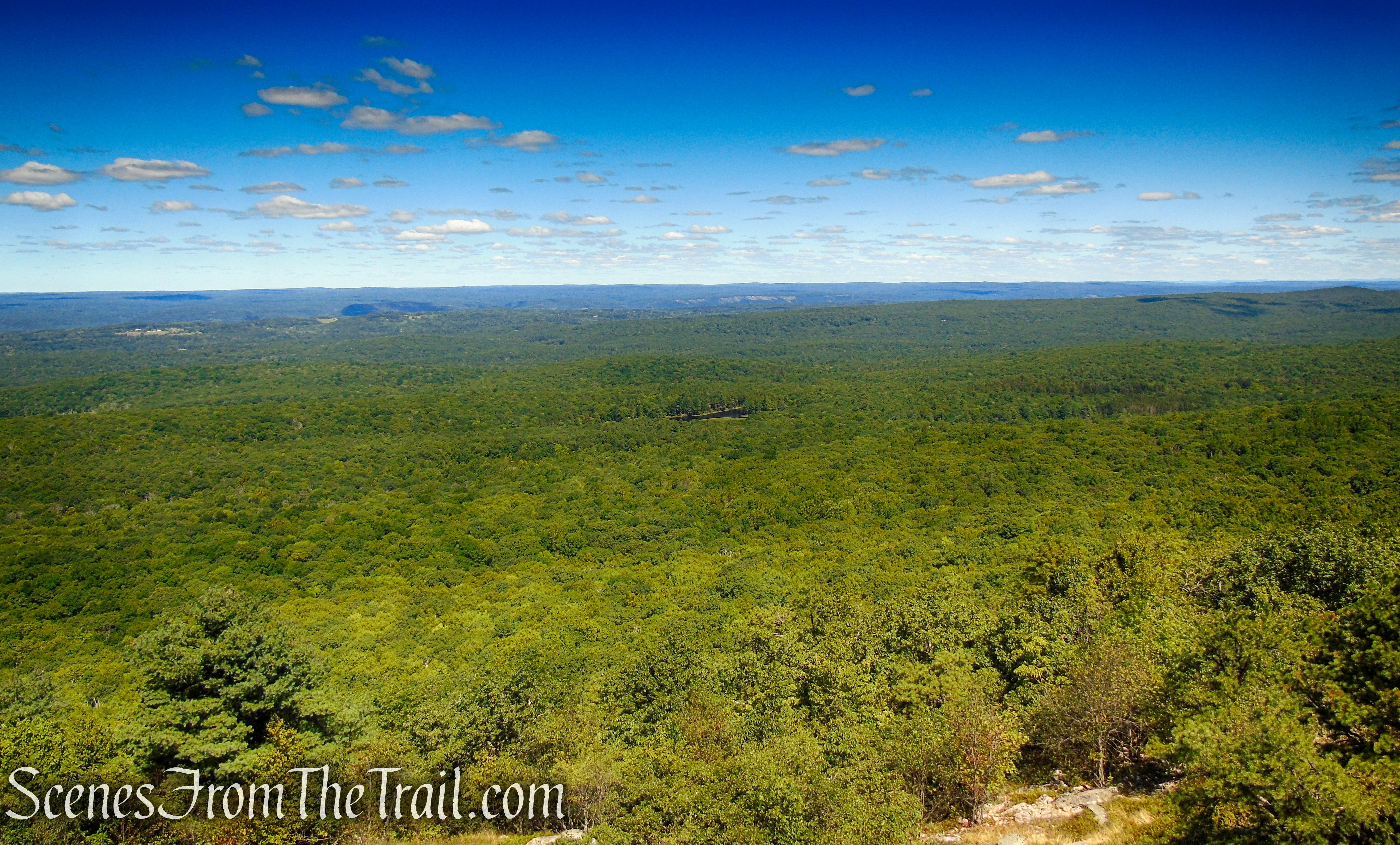 View north over New Jersey and into NY and Pennsylvania