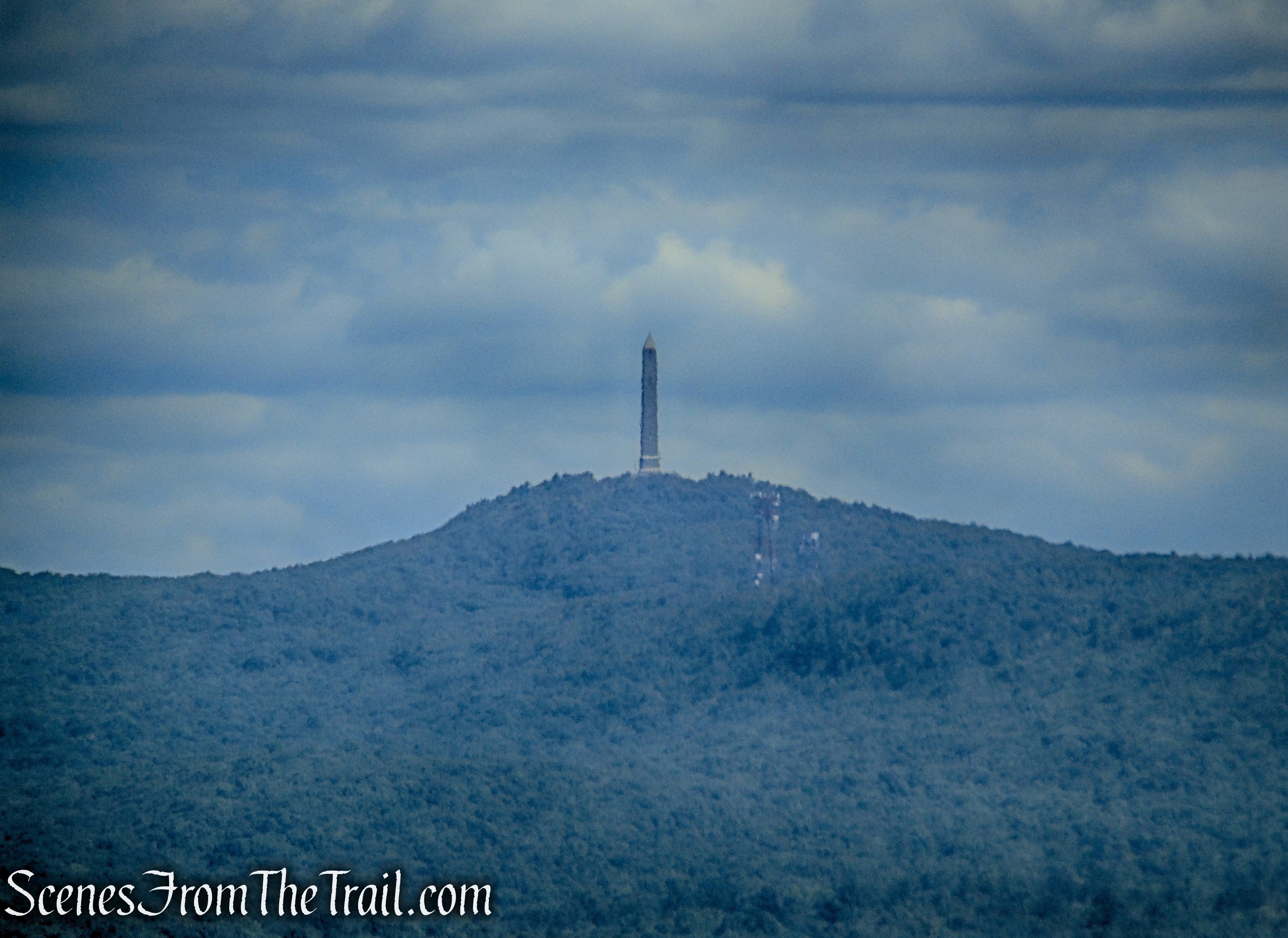 View northeast of High Point Monument
