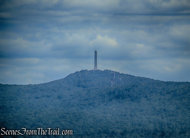 View northeast of High Point Monument