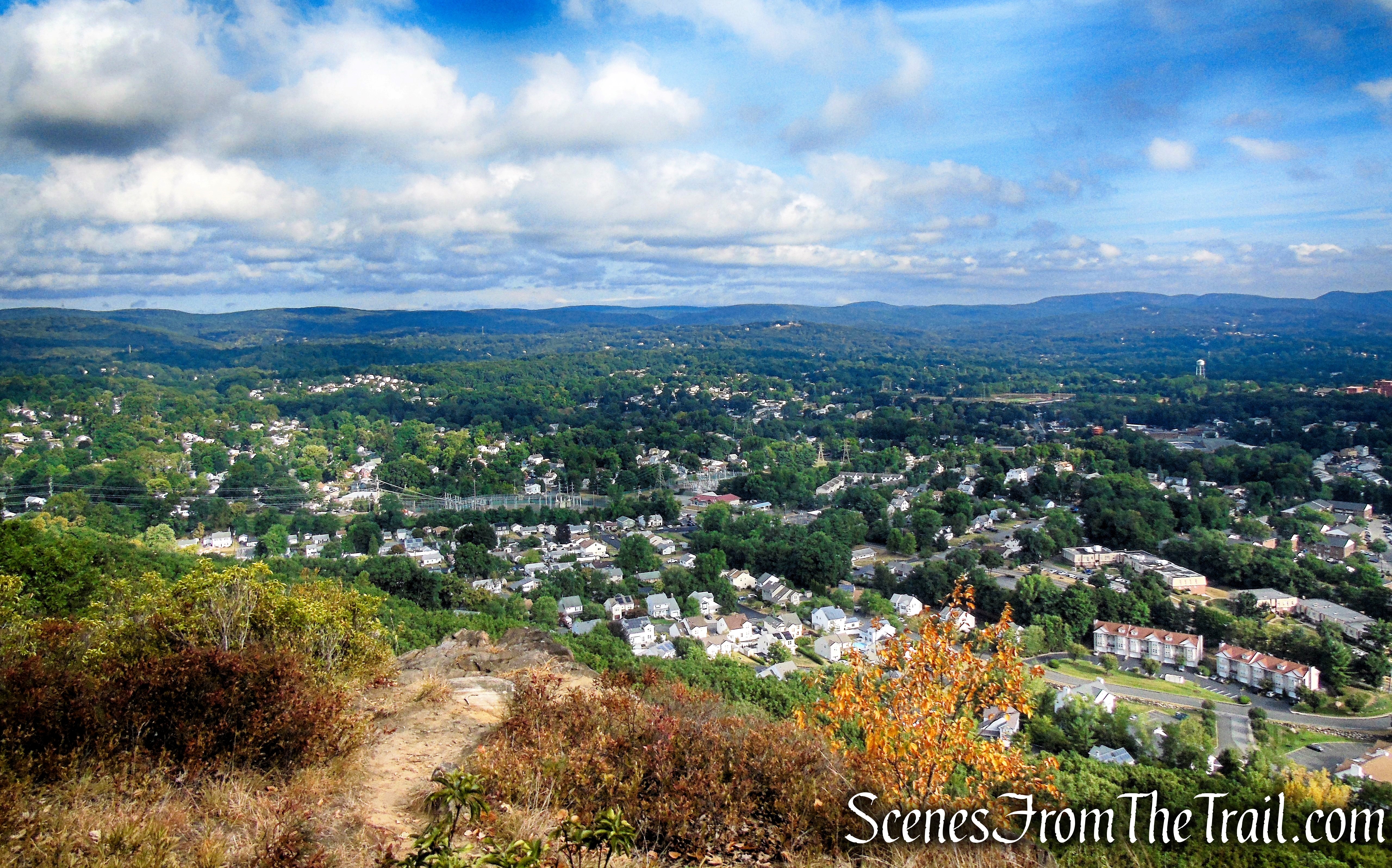 View northwest - Little Tor