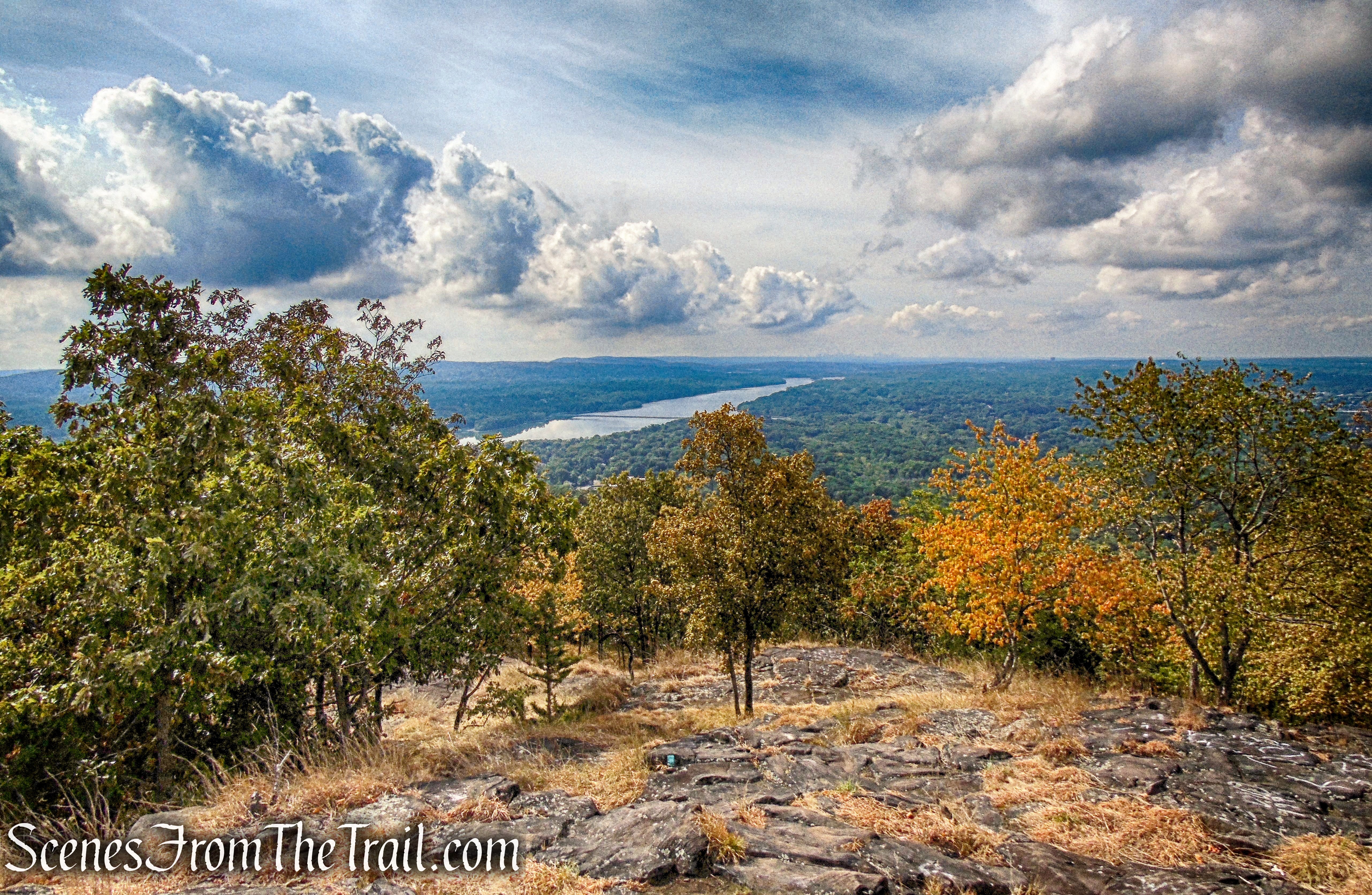 View south - High Tor summit