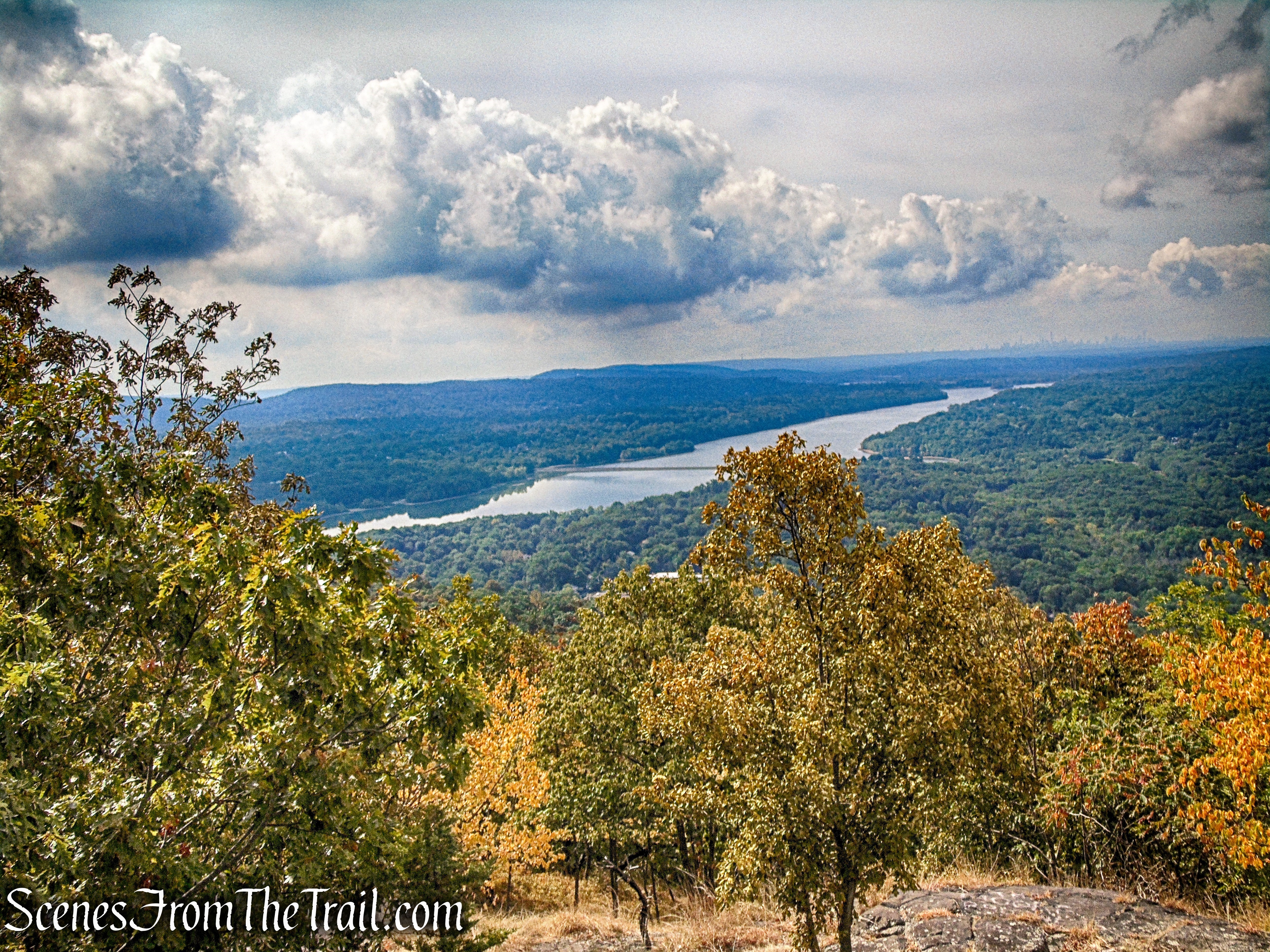 DeForest Lake from High Tor summit